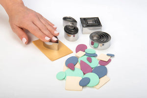 Sculpey Tools™ Graduated Cutters: Tear Drop 6 Pack