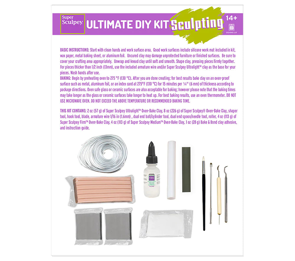 Super Sculpey Ultimate DIY Sculpting Kit