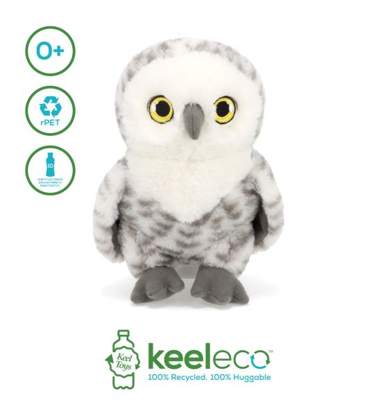 Keeleco Plush Toy - Owl Assortment 18cm