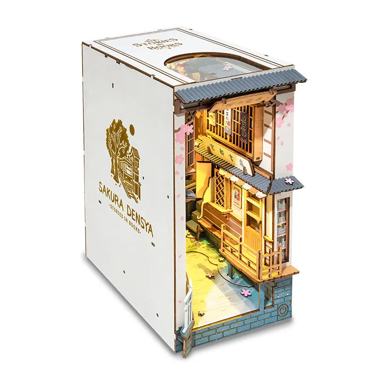 Rolife DIY Book Nook - Sakura Densya