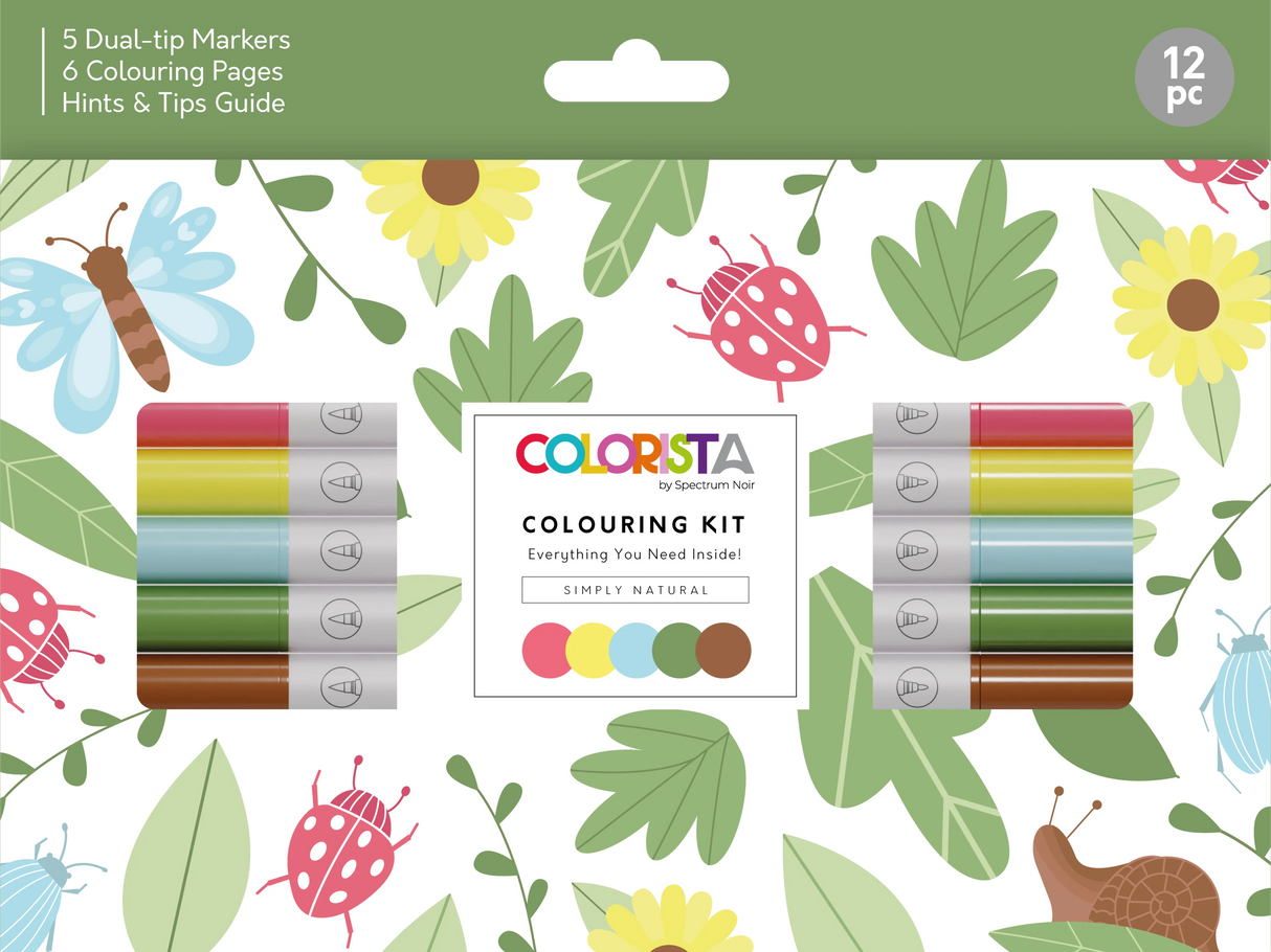 Colorista - Colouring Kit - Simply Natural 12pc