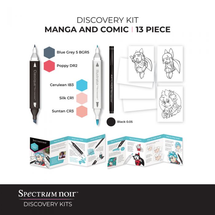 Spectrum Noir Discovery Kit - Manga and Comic