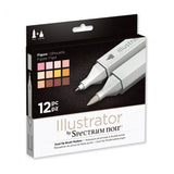 Illustrator by Spectrum Noir 12 Pen Set - Figure