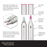 Illustrator by Spectrum Noir 12 Pen Set - Sketching
