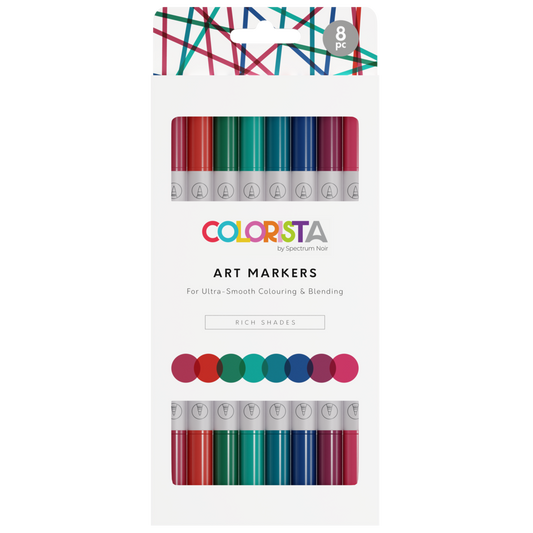 Colorista - Art Marker - Rich Shades 8pc