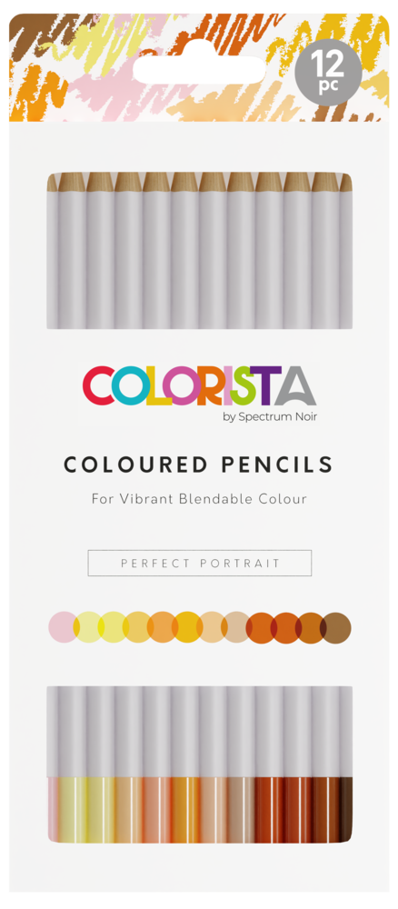 Colorista - Coloured Pencil - Perfect Portrait 12pc