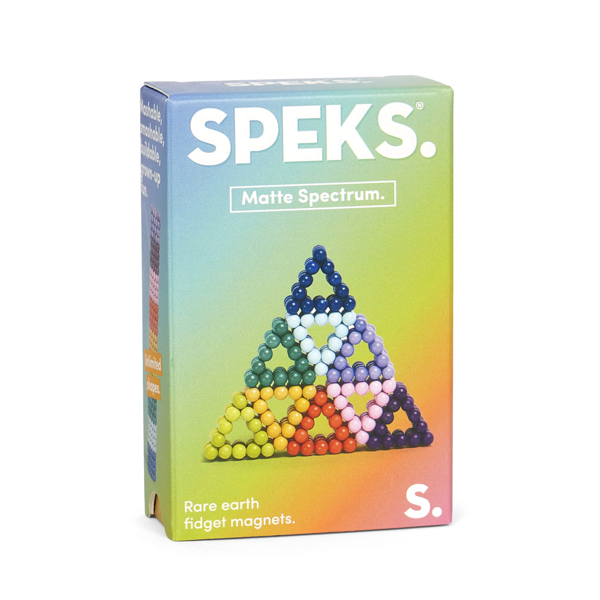 Speks Mini Fidget Magnets - Matte Spectrum