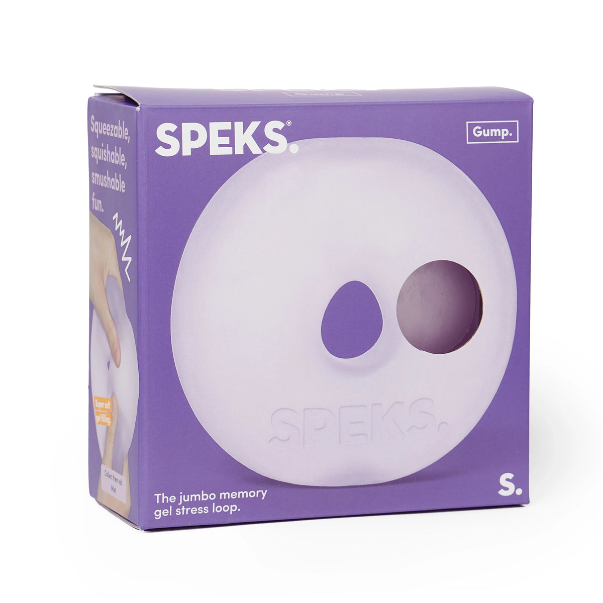 Speks Gump Jumbo Loop 9cm - Mist