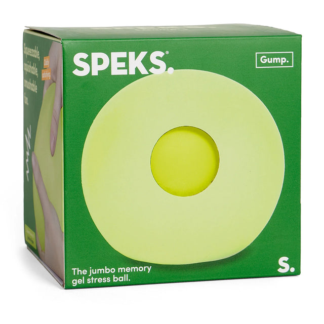 Memory Jombe Speks Gump Jumbo Memory Gel Stress Ball 9cm - Algae – Art & Hobby