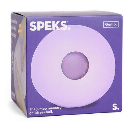 Speks Gump Jumbo Memory Gel Stress Ball 9cm - Mist