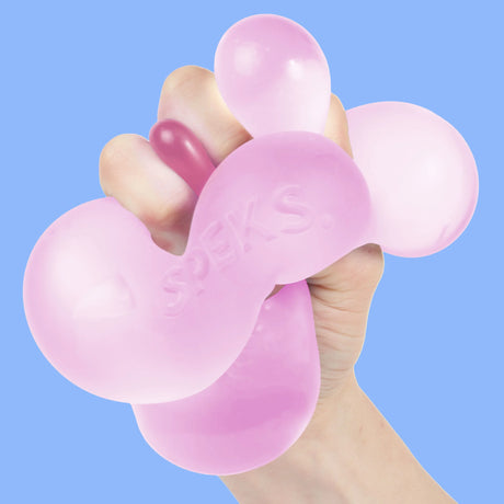 Speks Gump Jumbo Memory Gel Stress Ball 9cm - Moon Jelly