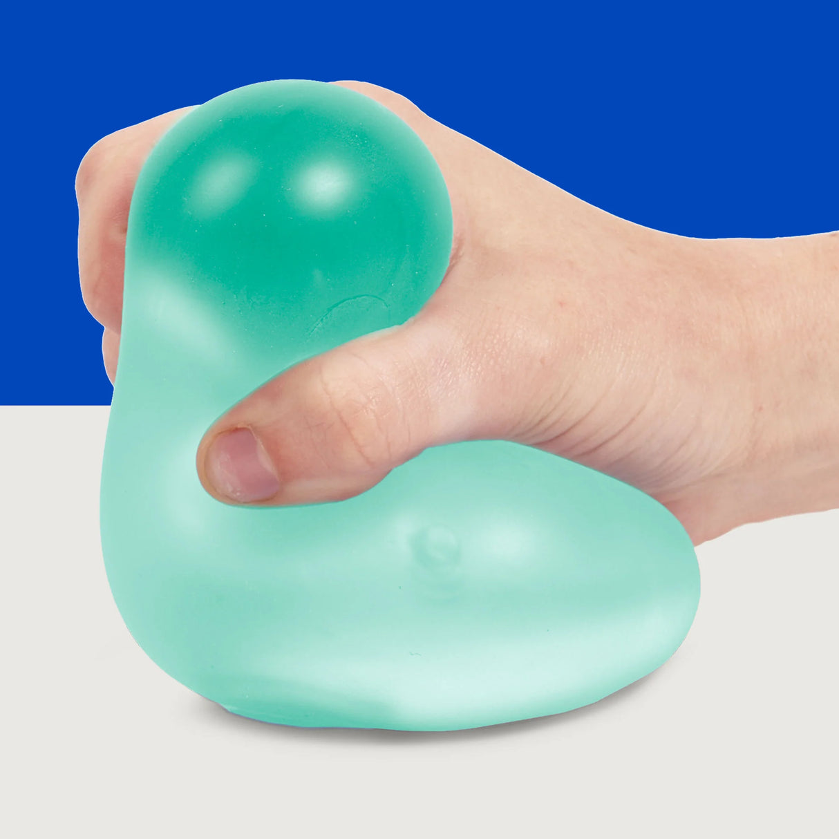 Speks Gump Jumbo Memory Gel Stress Ball 9cm - Sea Glass