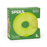 Speks Gump Memory Gel Stress Loop 6cm - Algae