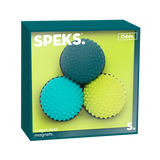 Speks Odds Silicone Fidget Magnets - Green Dots (3 Pack)