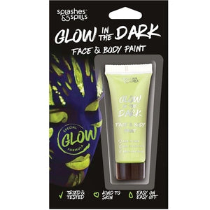 Splashes & Spills Glow in the Dark Face & Body Paint | Art & Hobby