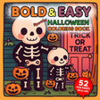 Bold & Easy: Spooky Halloween Colouring Book