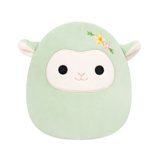 Squishmallows 7.5 Inch - Simi Sage Green Lamb W/Flora