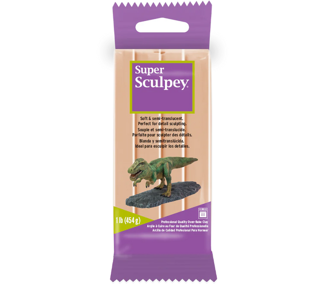 Super Sculpey Clay - Beige 1lb (454g)