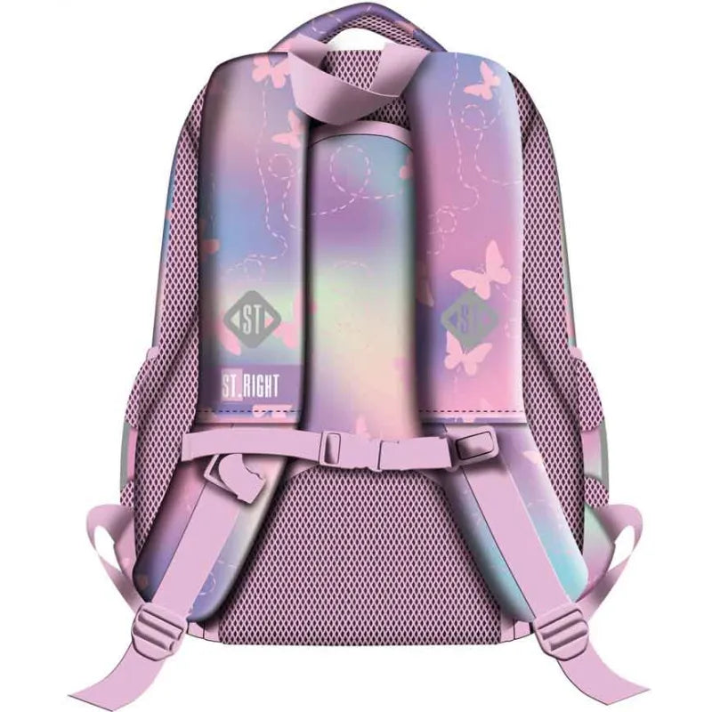 St.Right Backpack 15 Inch - Pink Butterfly