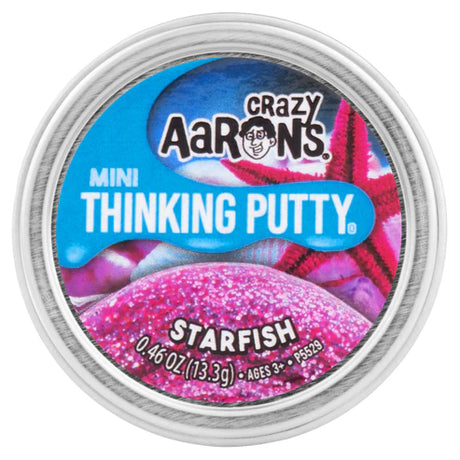 Crazy Aaron's Thinking Putty Mini Tin- Starfish