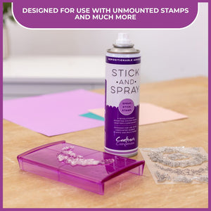 Crafters Companion Stick and Spray Mounting Adhesive
