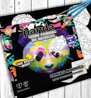 Panda Paint by Numbers