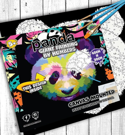 Panda Paint by Numbers