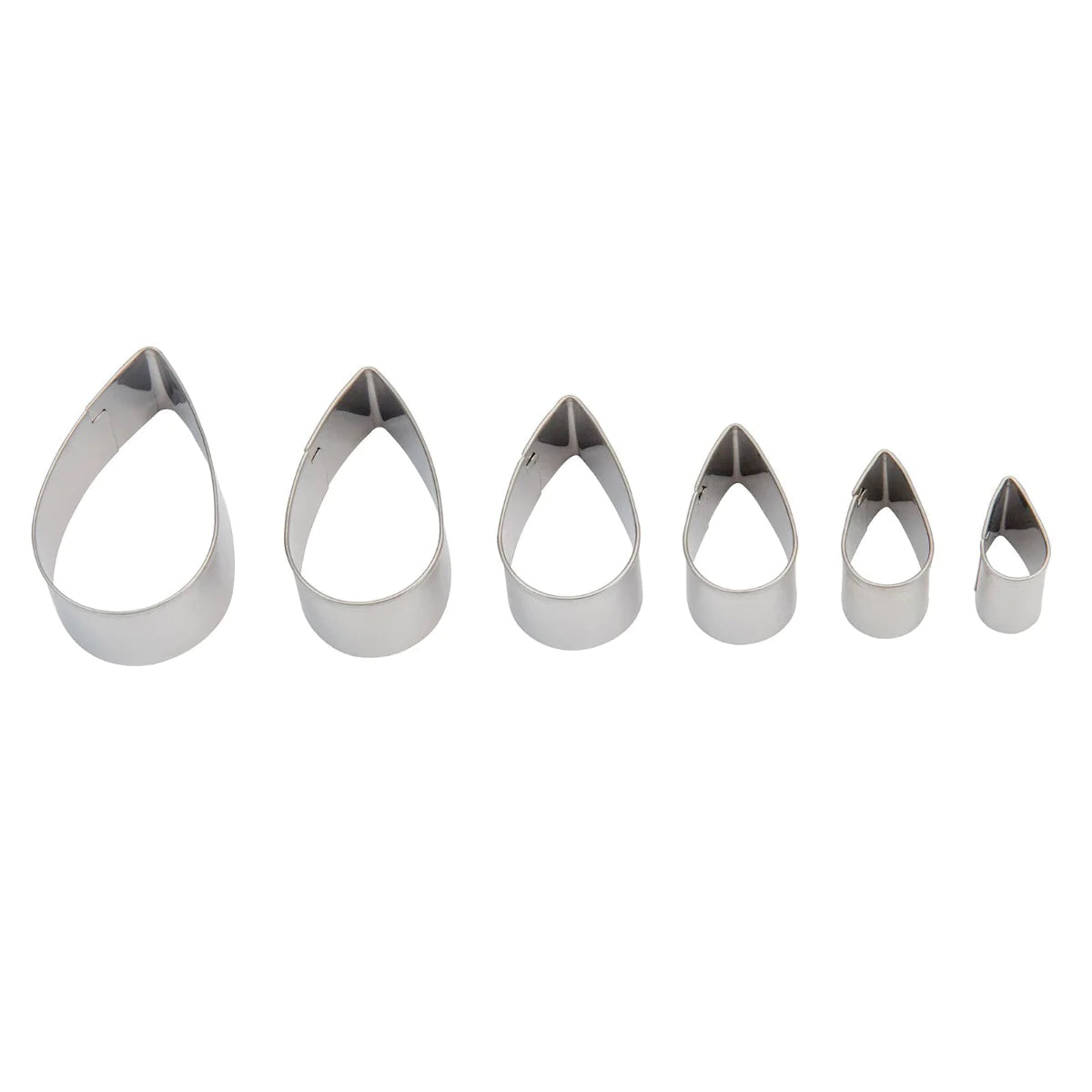 Sculpey Tools™ Graduated Cutters: Tear Drop 6 Pack
