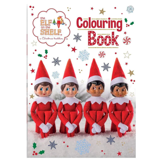 Elf on the Shelf Colouring Book