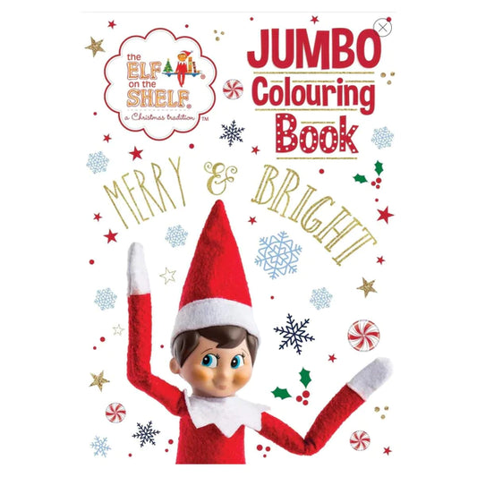 Elf on the Shelf Jumbo Colouring Book