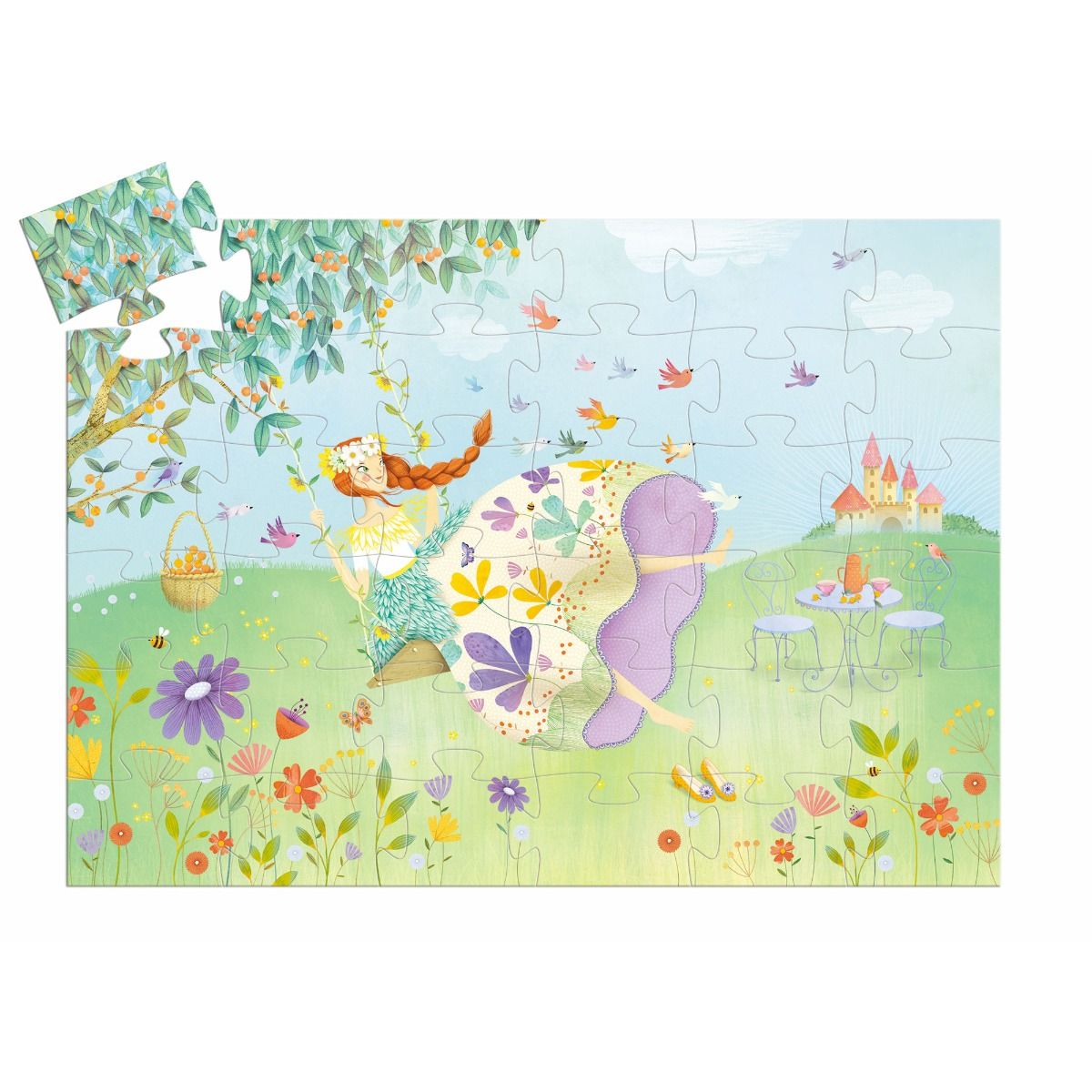 Djeco The Princess of Spring Jigsaw Puzzles 36 Pieces