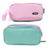Supreme Stationery Triple Pencil Case - Pastel Colours