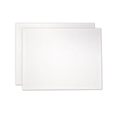 Zieler Stretched White Canvas Boards - 12" x 16" (Pack of 2)