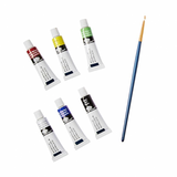 Unicorn Art Canvas Set With 6 Acrylic Paints