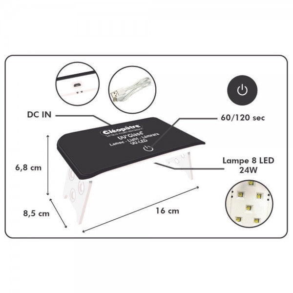 Cleopatre UV Lamp for UV Resin