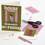 Passepartout Card & Envelopes A6 - Gold Border (10 Set)