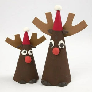 Cone, H: 20 cm, D: 8 cm, 5 pcs