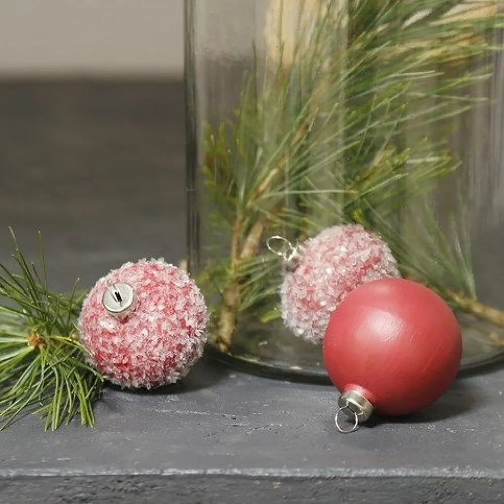 Terracotta Ornaments - H: 5 cm (12 Pieces)