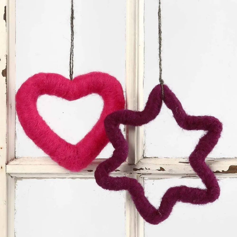 Heart, W: 13.5 cm, 1 pc, white