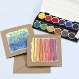 Cards & Envelopes 15x15 cm - Natural (Pack of 50)