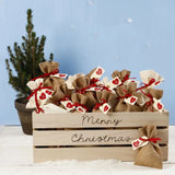 Bag, size 15x20 cm, 275 g/m2, 4 pcs, brown