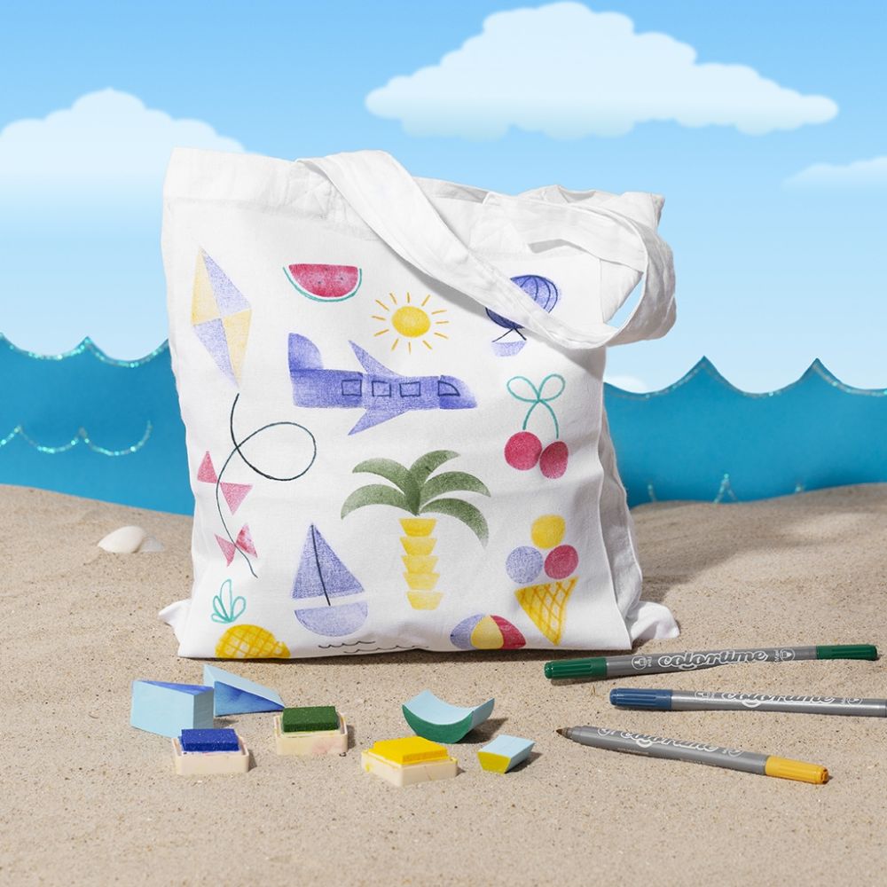 DIY Textile Kit - Summer Fun Fabric Painting