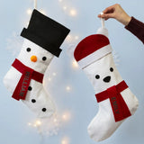 Christmas Stocking - Blank White