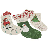 Christmas Stocking - Blank White