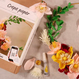 Craft Kit Crepe Paper - Flower Wreath