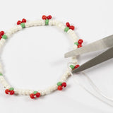 Mini Craft Kit Jewellery Fruit Elastic Bracelet and Earring