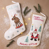 Christmas Stocking - Blank White