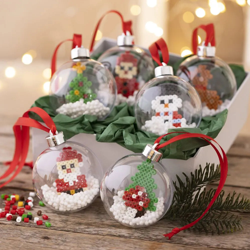 Baubles to Decorate Transparent - 5 Pack