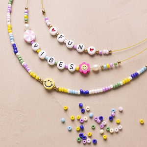 Mini Craft Mix Jewellery Necklace with Letter Beads