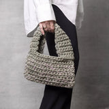 Craft Kit Crochet Chunky Bag Olive Green